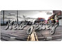 NJ Boardwalk Standard Car Size License Plate 12” x 6”