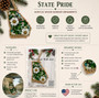 New Jersey State Flower Ornament - Violet