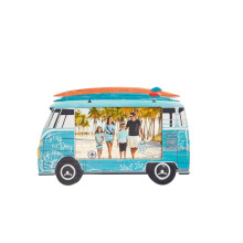 Surf Bus Blue Picture Frame - Jersey4Sure
