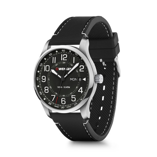 Attitude, Black Dial, Black Silicone Strap Attitude, Black Dial, Black Silicone Strap