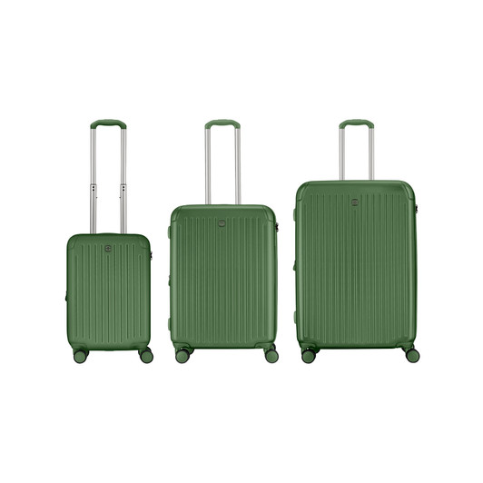 Flyn Pro 3-Piece Luggage Set (CO, Medium, Large) - Green