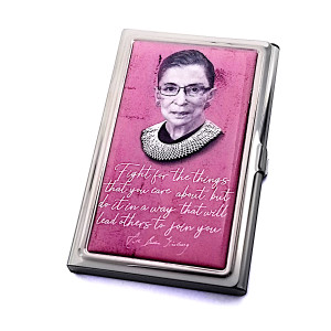Card Case - RBG Quote - Fight for the things