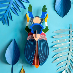 Japanese Beetle 3-D Wall Art