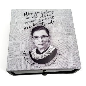 Boutique Box- RBG Quote- Women Belong In All Places