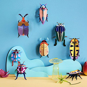 Beetles 3D Wall Art