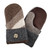 Mens' Upcycled Wool Mittens