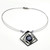 Christophe Poly Gun Metal Necklace