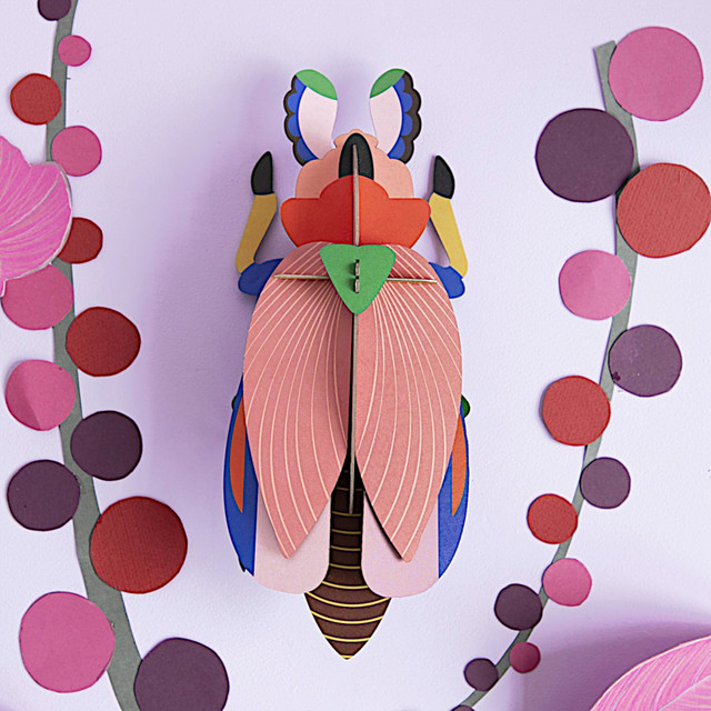 3D Puzzle Wall Art Japanese Beetle