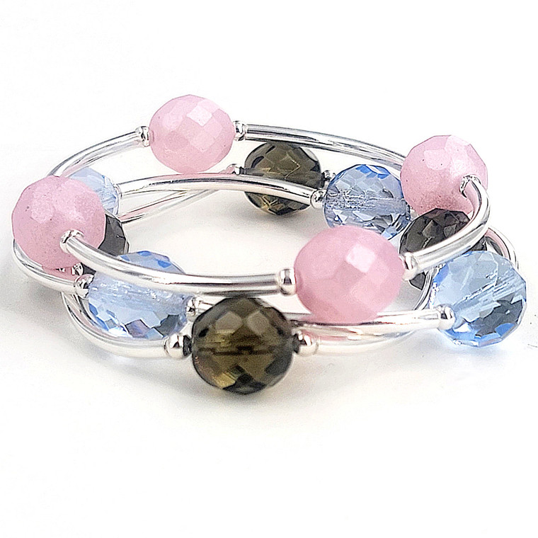 Blessing Bracelets - Faceted Czech Glass