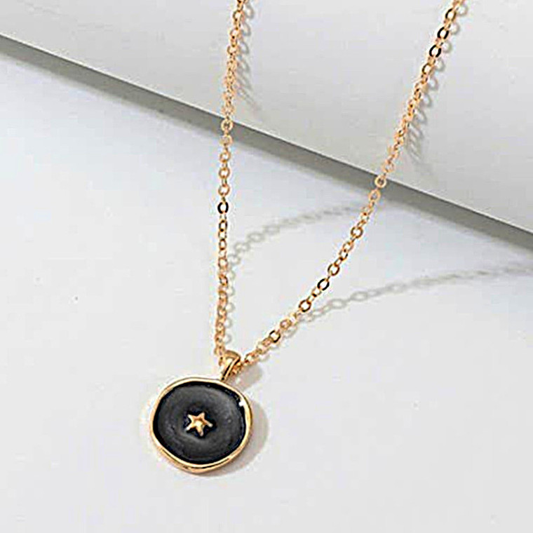 Black Star Necklace