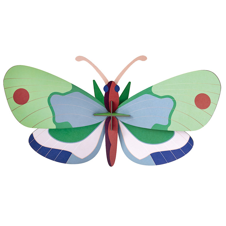 Mint Forest Butterfly 3-D Wall Art