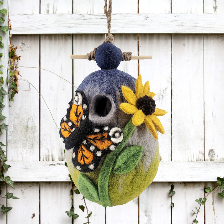 Butterfly Garden Birdhouse