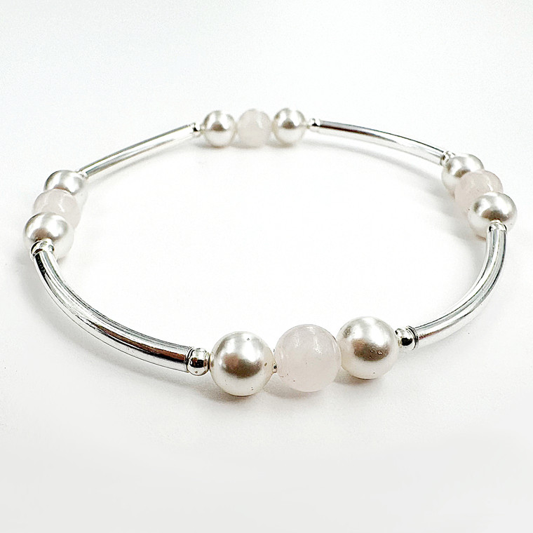 Rose Quartz Bracelet - Stone of Love