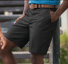 2460 Black Men's Shorts