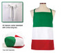 Italian colored bib apron