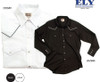 Western style uniform shirt with decorative piping