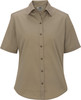 Women's Short Sleeve Teflon Twill Uniform Shirt