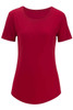 Women's Red Uniform Blouse