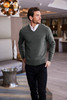 Men's Easy Care V-Neck Sweater