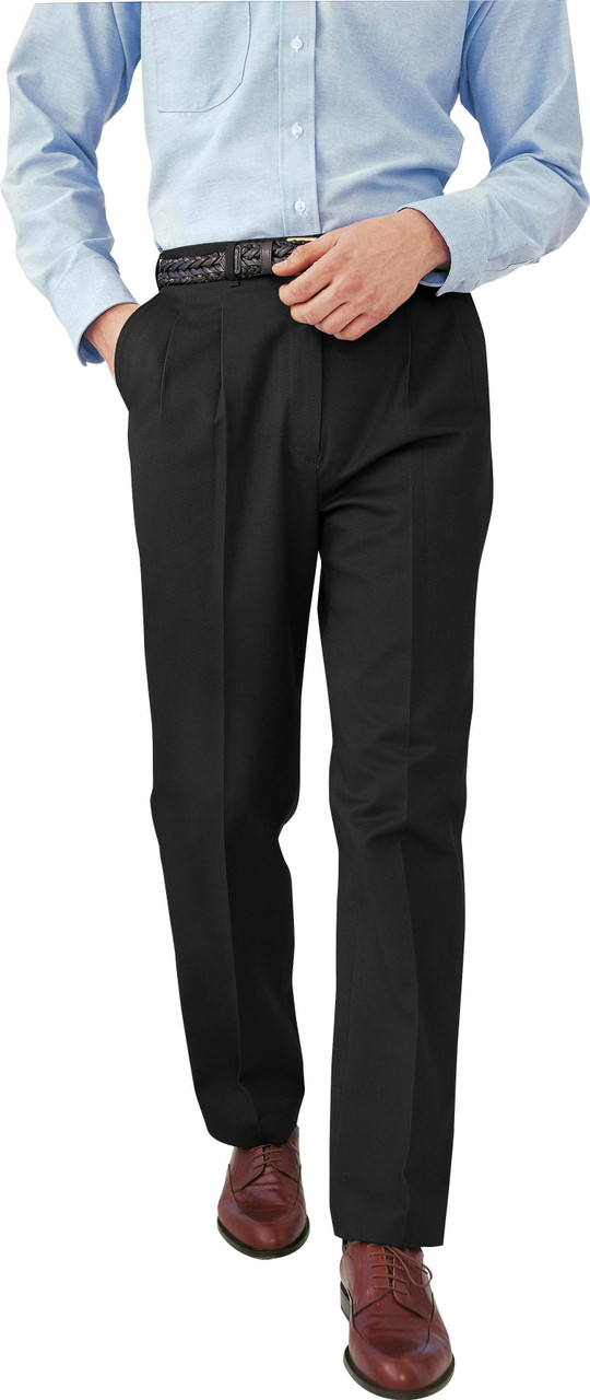 Double Pleated White Cotton and Linen Dress Pant - Custom Fit Tailored  Clothing