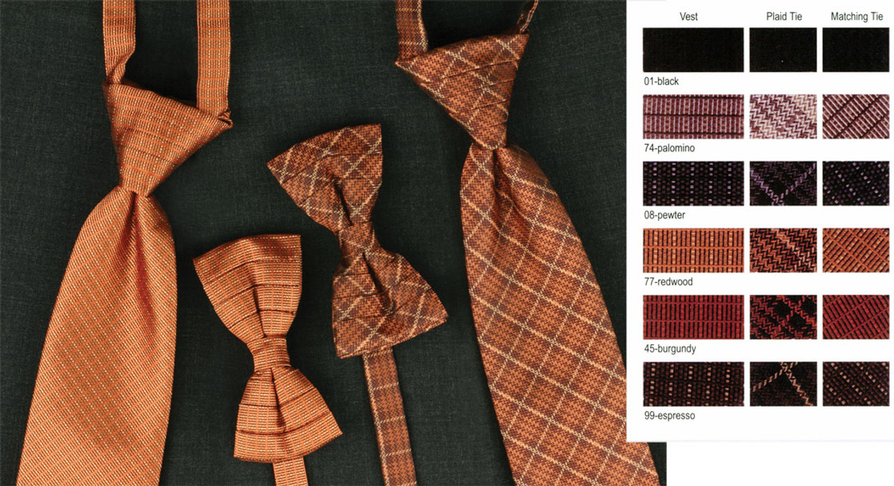 Tie with many variations to pick from