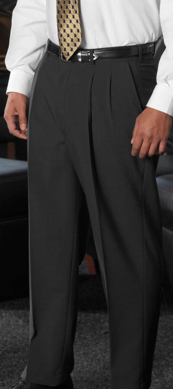 Men's Pleated Suit Pants