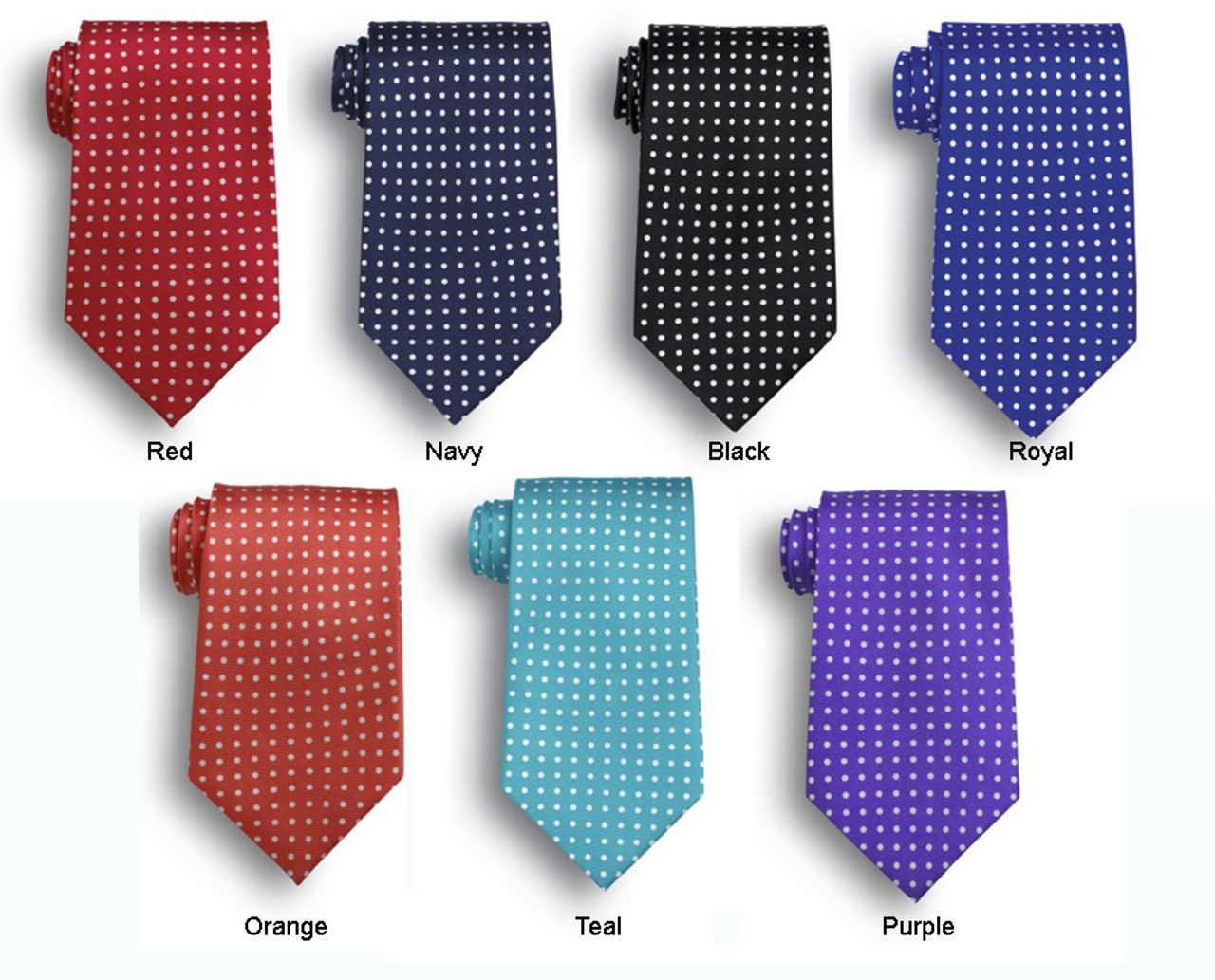 Fun polka-dotted tie