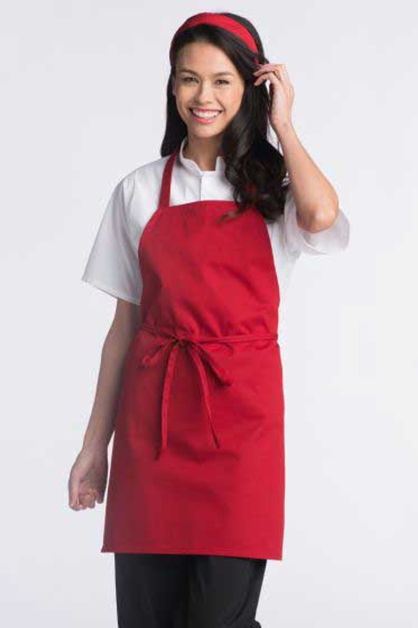 No Pocket Bib Apron WaitStuff Uniforms