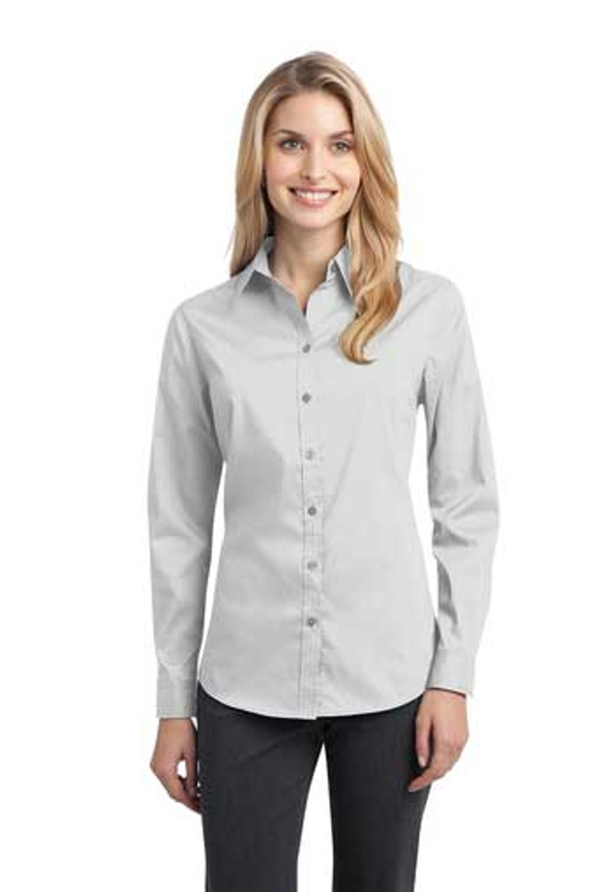 Stretch Poplin Wait Staff Uniform Shirt