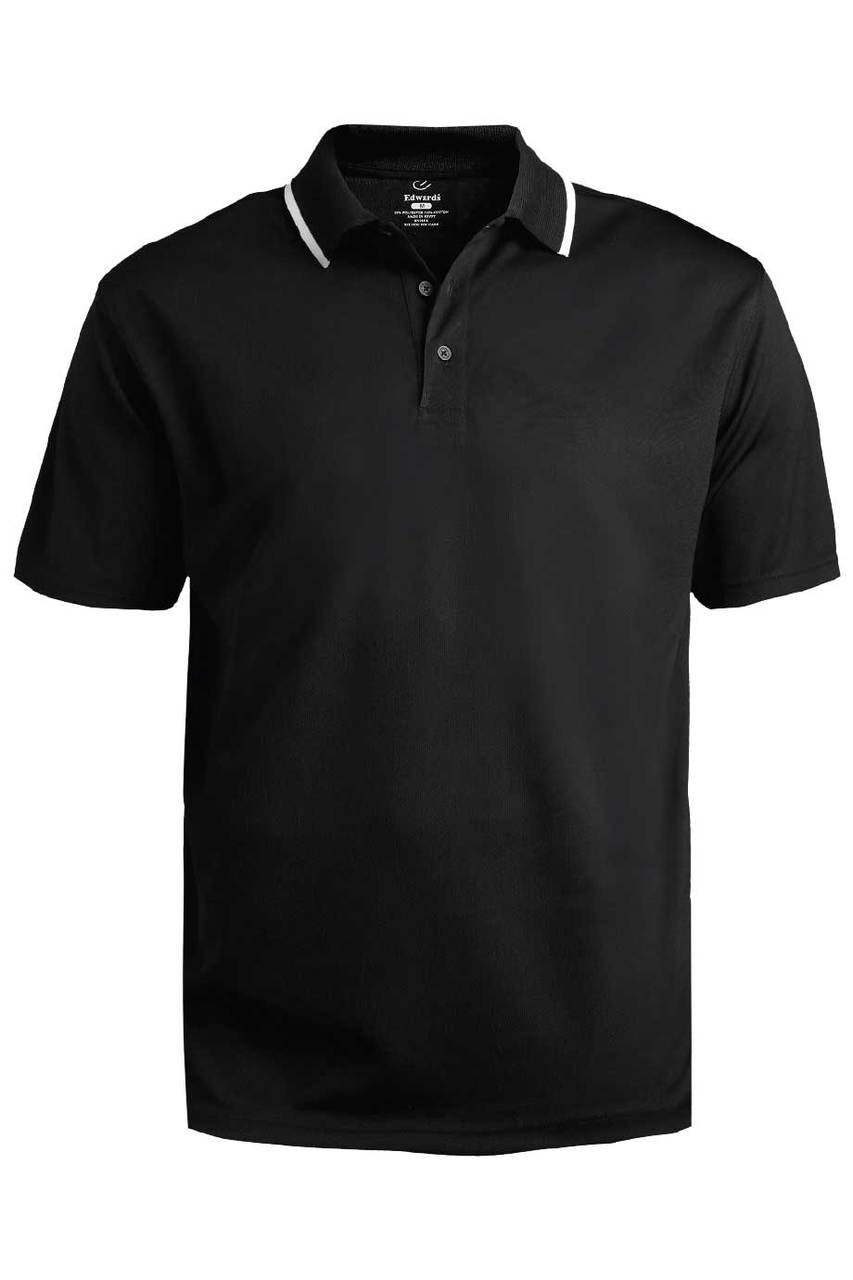 Tipped Collar High-Performance Polo