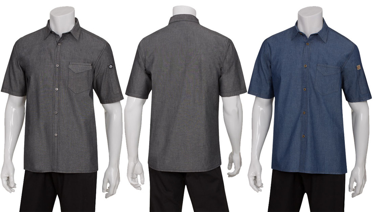 Heavy-Duty Welding Shirt | Non-FR | 10oz. Denim 100% Cotton – www.lapco.com