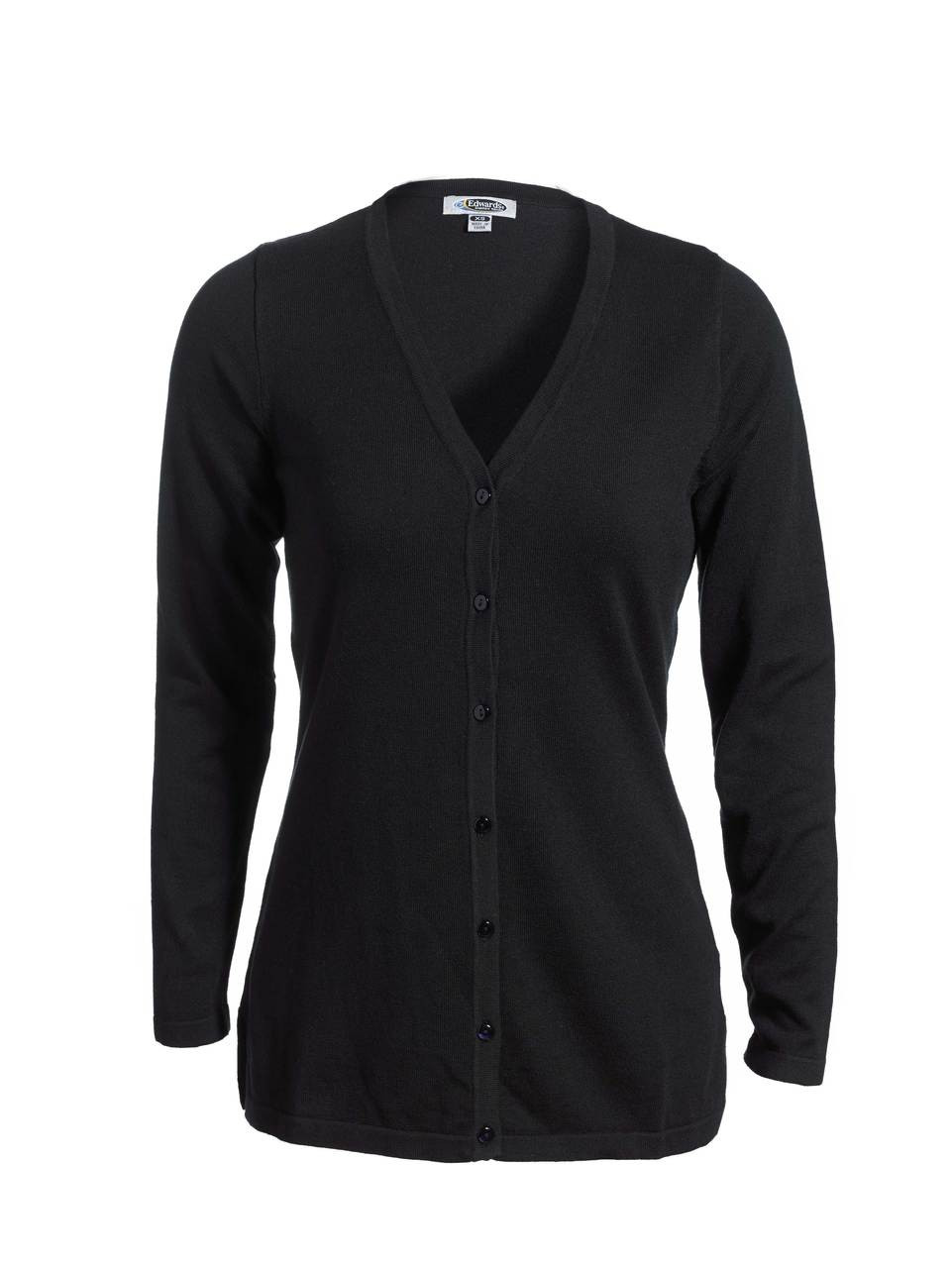 Ladies V-Neck Cardigan Sweater | WaitStuff Uniforms