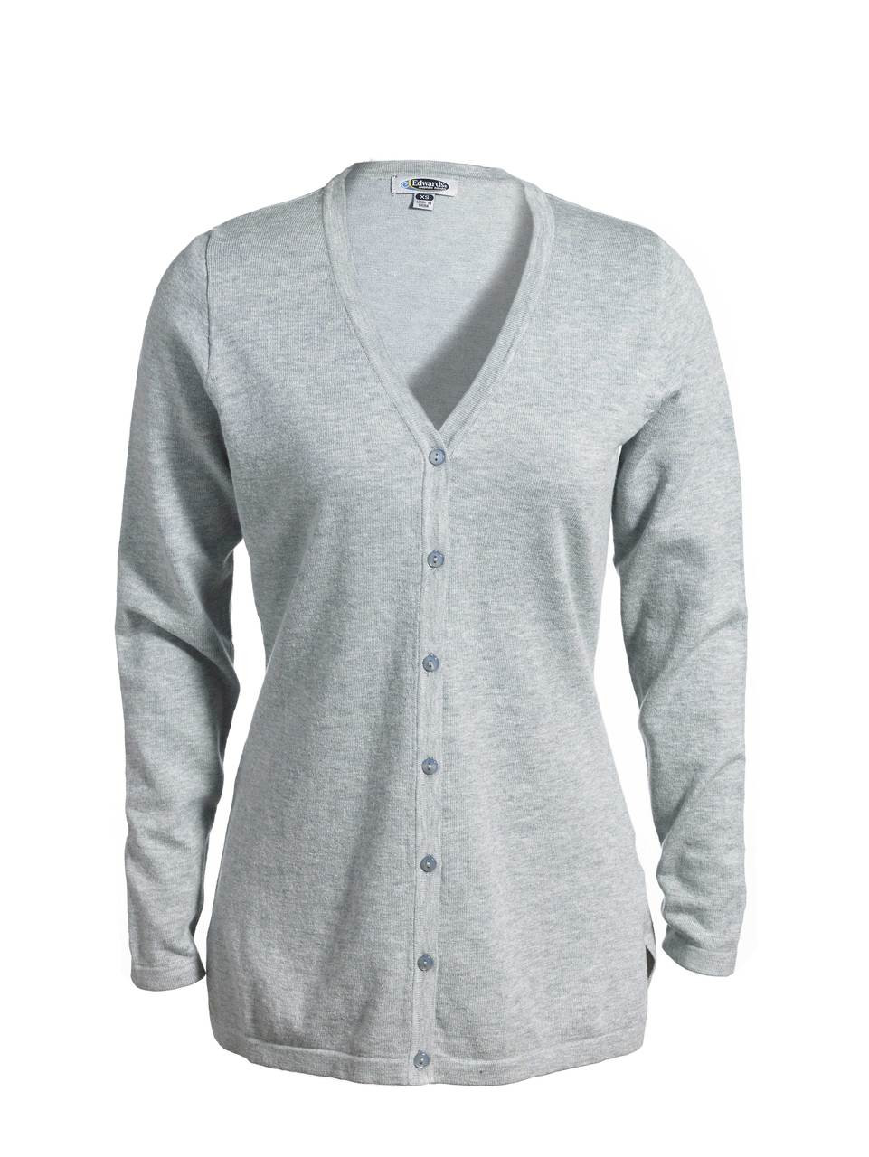 Ladies V-Neck Cardigan Sweater 