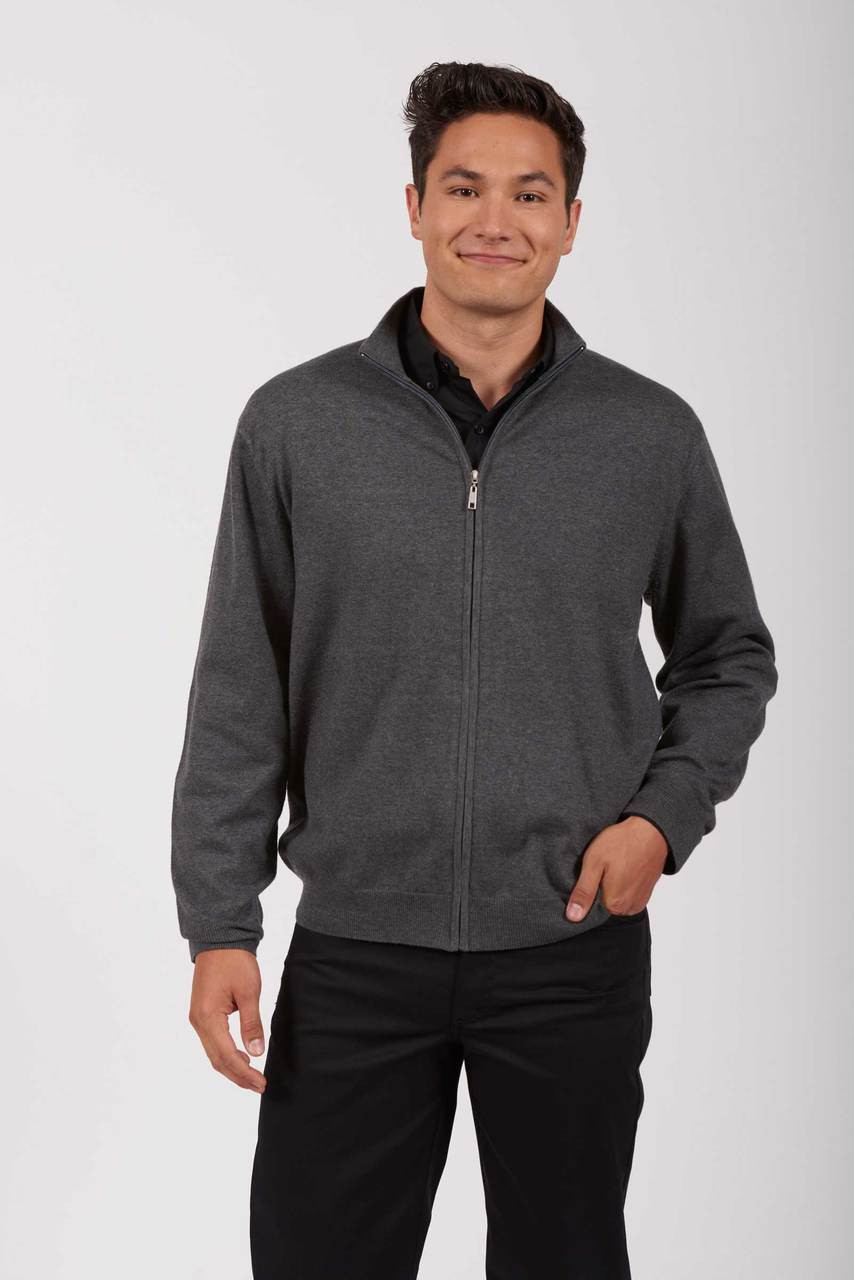 Men's Full Zip Cardigan Sweater