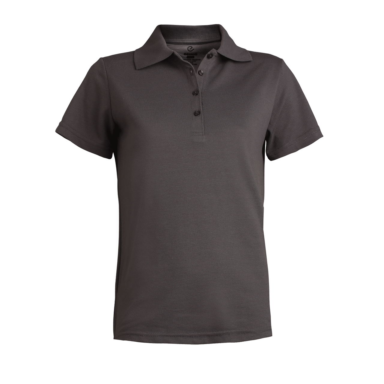 black womens polo top