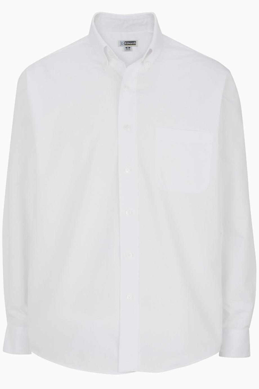 Men's Long Sleeve Poplin Shirt