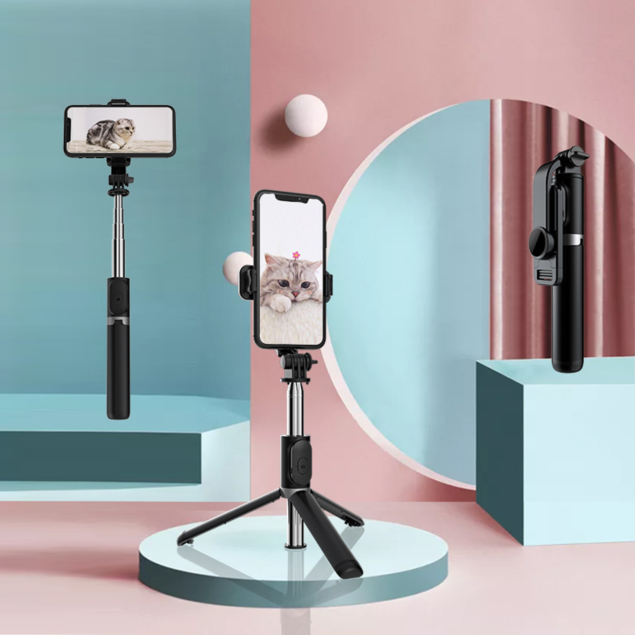 Billiard Battles™ Tripod Phone Stand