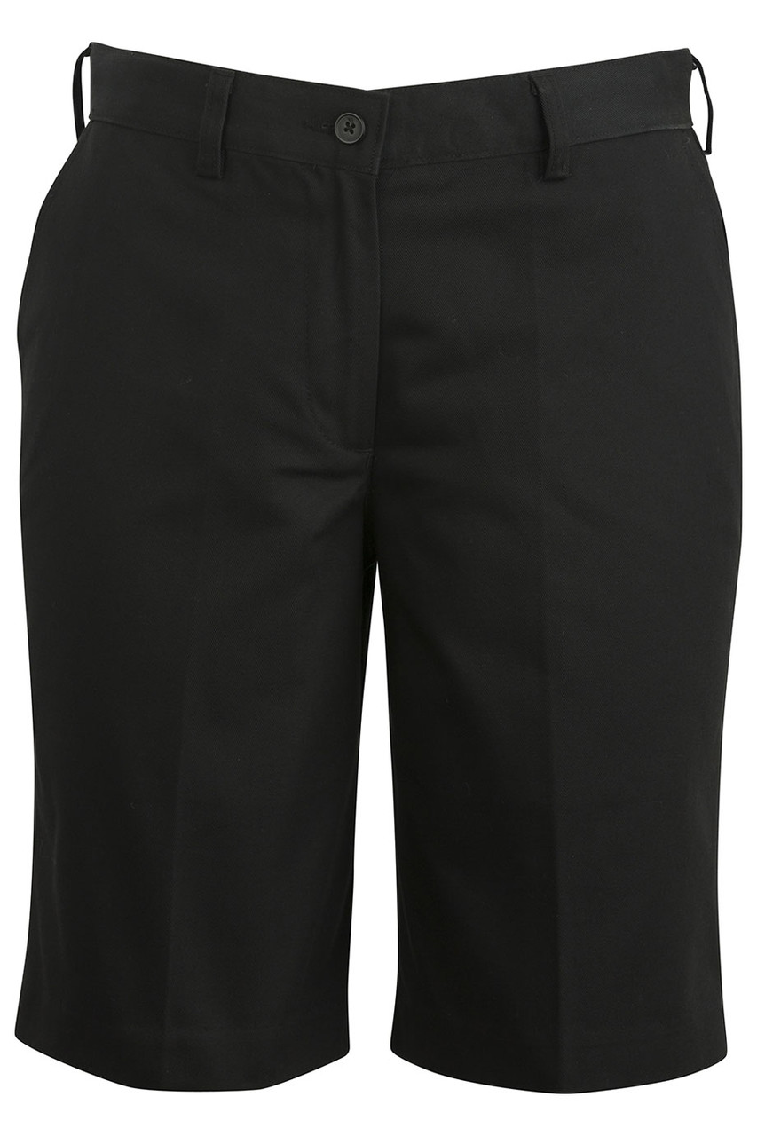 Blended Twill Ladies Uniform Shorts 