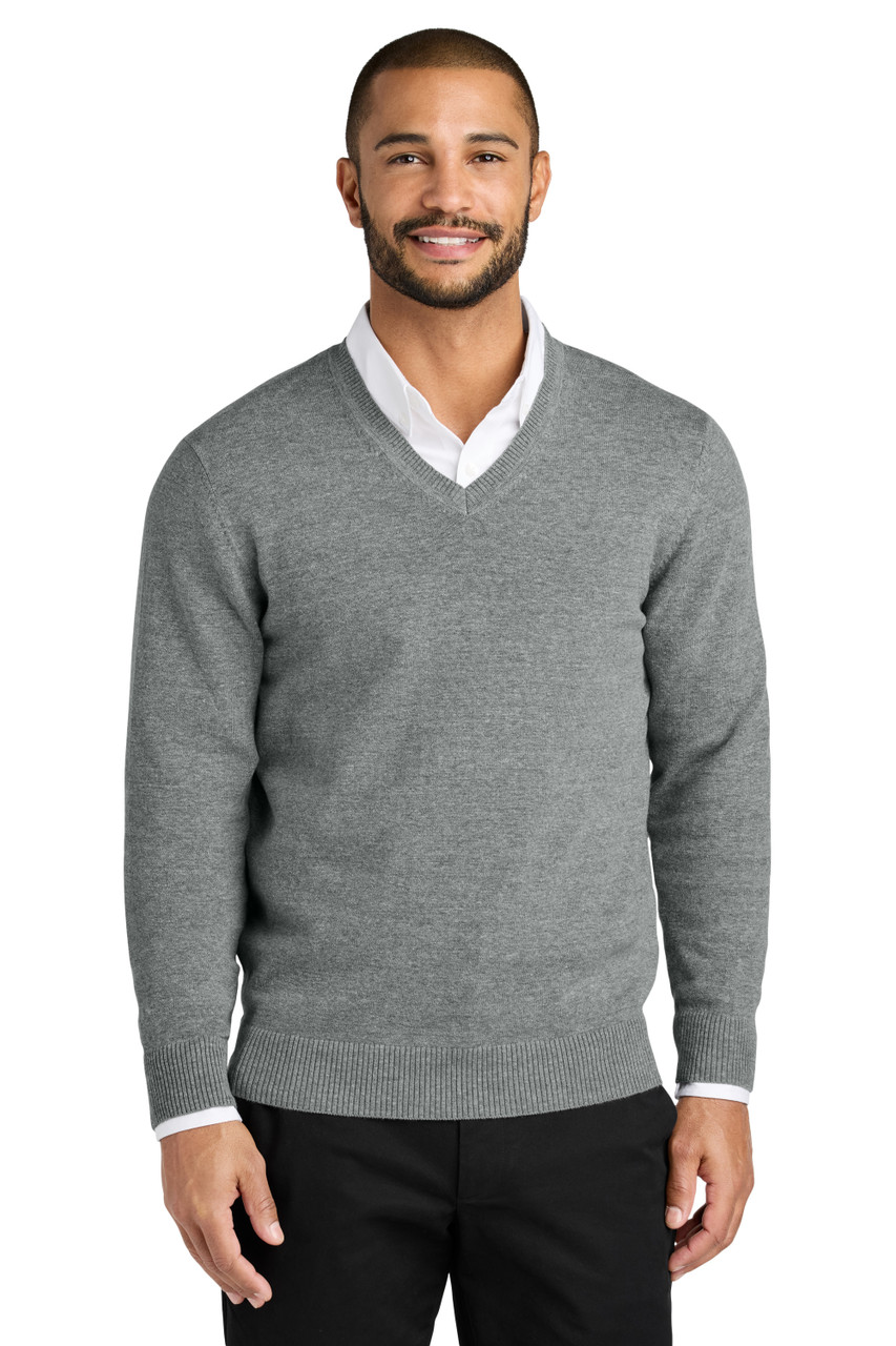 Men's Easy Care V-Neck Sweater