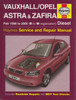 Holden (Vauxhall/Opel) Astra & Zafira 1998 - 2000 Diesel Repair Manual