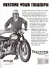 Triumph Bonneville & TR6 Motorcycle Restoration Guide Back Cover