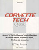 Corvette Tech: Q & A - 1953 to Present - front