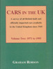 Cars In The UK A survey of ll British-built and officially imported cars available in the United Kingdom since 1945 Volume Two: 1971 to 1995 - front