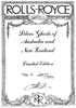 Silver Ghosts Of Australia And New Zealand (Number 227 of 350) (0959552537) - cert