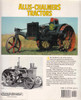 Allis-Chalmers Tractors - Farm Tractor Color History (9780879386283) - back