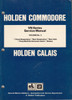 Holden Commodore Calais VN Series Repair Service Workshop Manual (Vol 2)