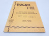 Ducati 250 350 450 Spare Parts Catalogue