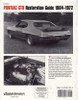 Pontiac GTO Restoration Guide 1964 - 1972