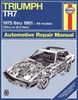 Triumph TR7  1975 - 1981 Workshop Manual