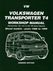 Volkswagen Transporter T4 1996 - 1999 Workshop Manual